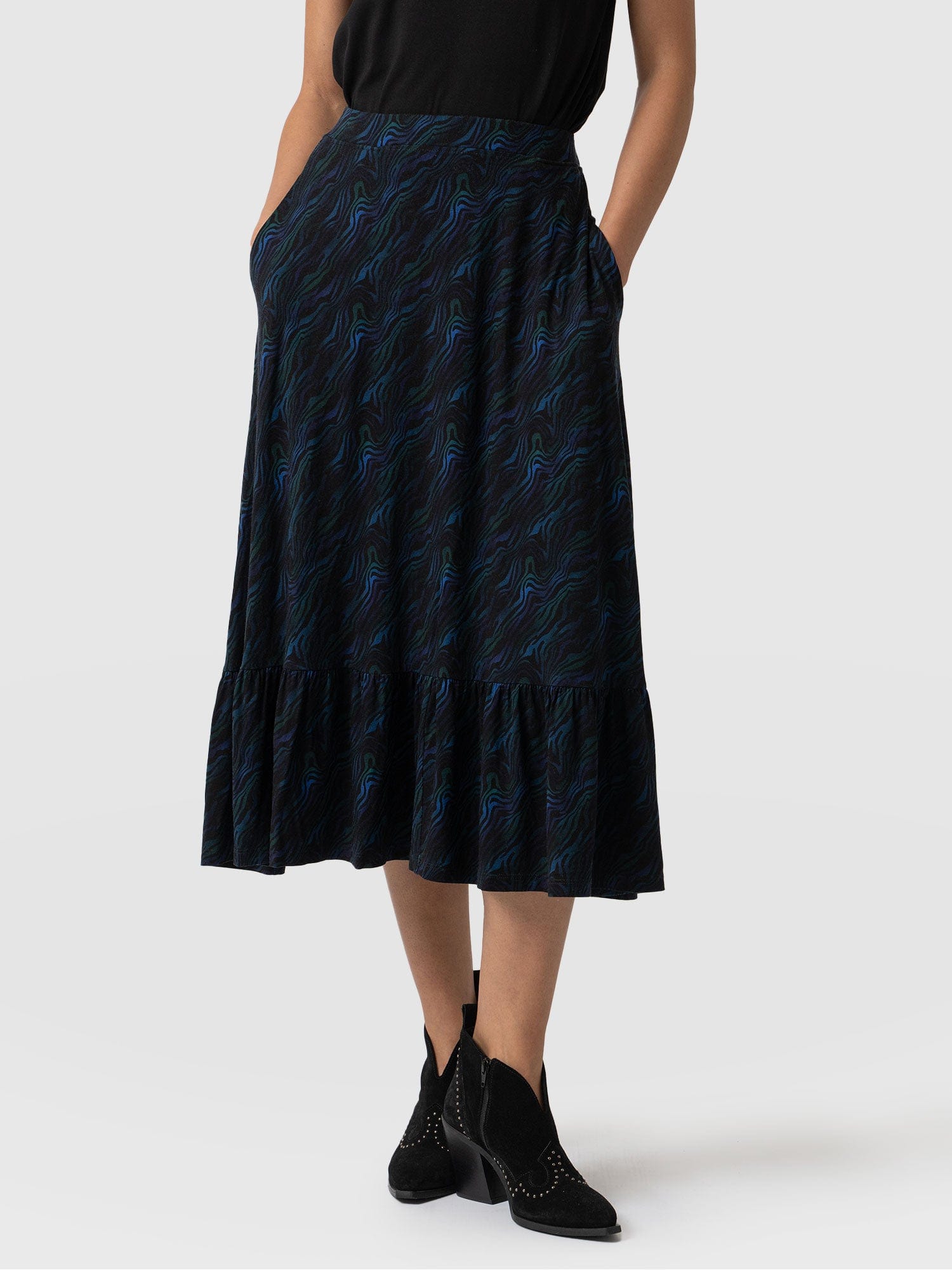 Riley Skirt - Galactic Wave
